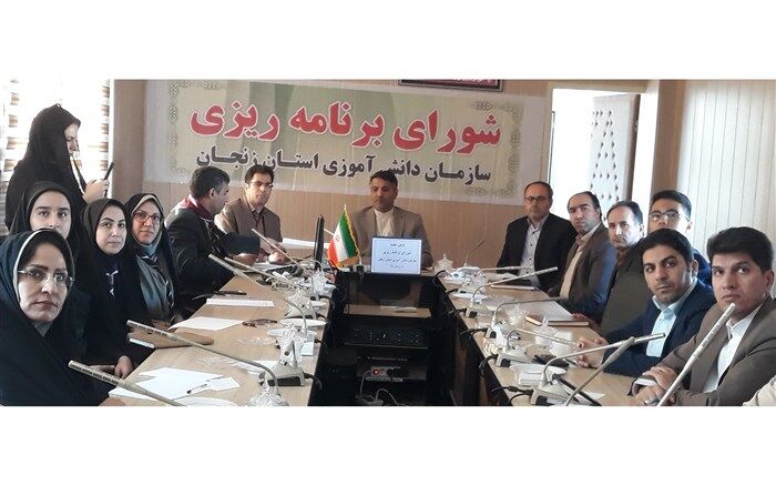 اولین جلسه شورای برنامه‌ریزی سازمان دانش‌آموزی استان برگزارشد