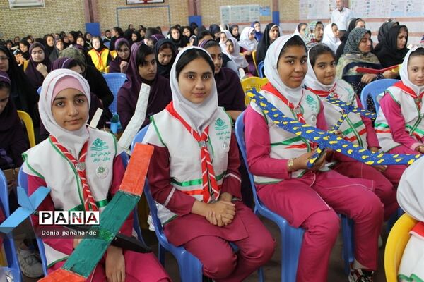 مسابقات گلایدر دانش‌آموزان دختر شهرستان بوشهر-2
