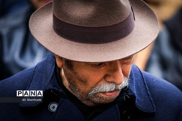 مراسم تشییع زنده‌یاد جمشید مشایخی