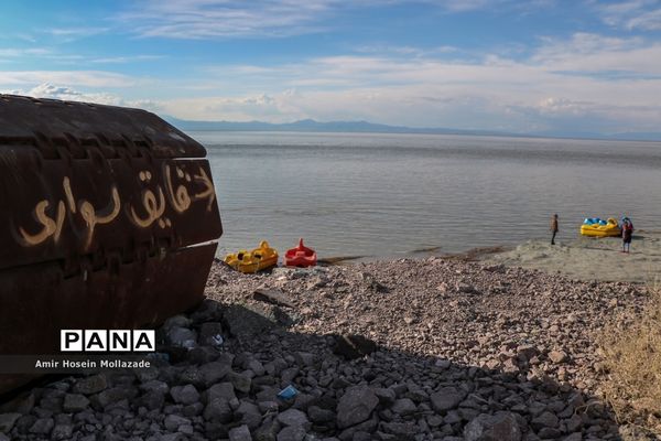 استقبال مردم از پرآبی دریاچه ارومیه