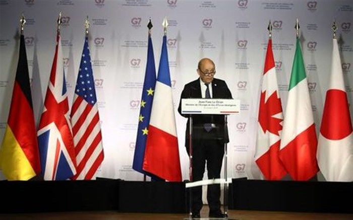 اختلاف نظر گروه جی ۷ درباره ایران