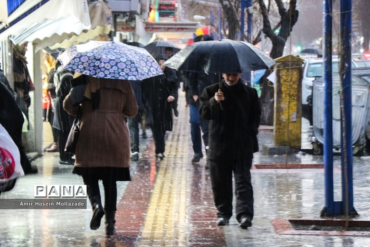 سامانه بارشی فردا سراسر کشور را فرا می‌گیرد
