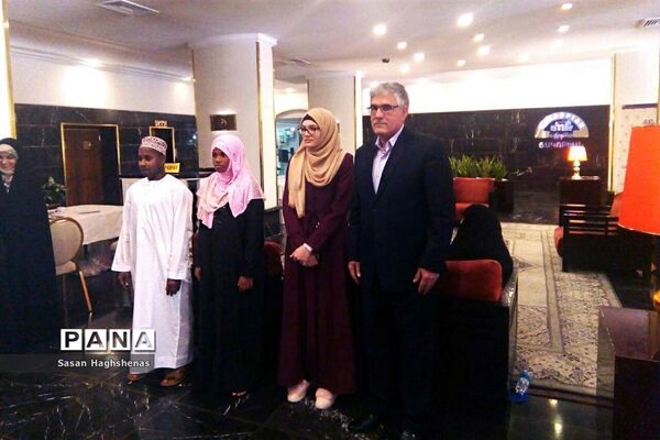آیین استقبال از شرکت‌کنندگان ششمین دوره مسابقات بین‌المللی قرآن کریم دانش‌آموزان جهان اسلام