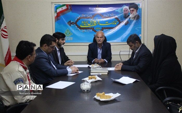 نشست هماهنگی روسا ی نواحی ۴گانه  اهواز و مربیان برگزارشد