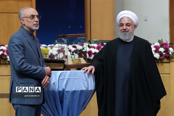 رئیس جمهوری در مراسم سالروز ملی فناوری هسته‌ای