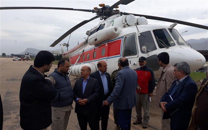 بازدید معاون عمرانی وزیر آموزش و پرورش و خیران مدرسه‌ساز از مدارس سیل‌زده لرستان