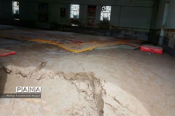 منازل تخریب‌شده در سیل پلدختر استان لرستان