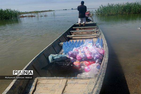 روندکمک‌رسانی به روستاهای بخش اسماعیلیه اهواز