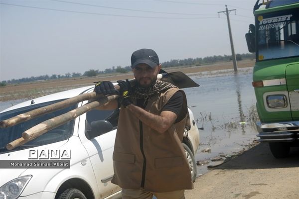 روندکمک‌رسانی به روستاهای بخش اسماعیلیه اهواز