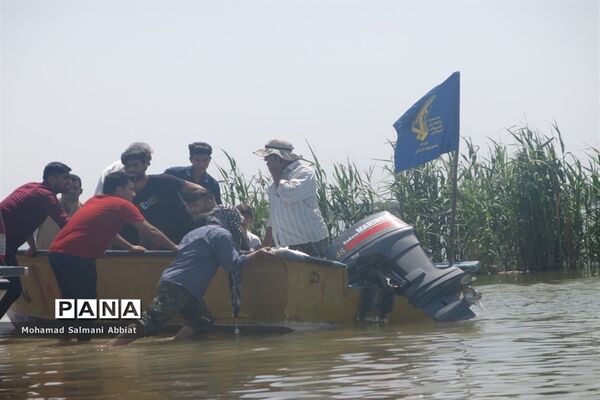 روندکمک‌رسانی به روستاهای بخش اسماعیلیه اهواز