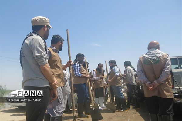 روندکمک‌رسانی به روستاهای بخش اسماعیلیه اهواز