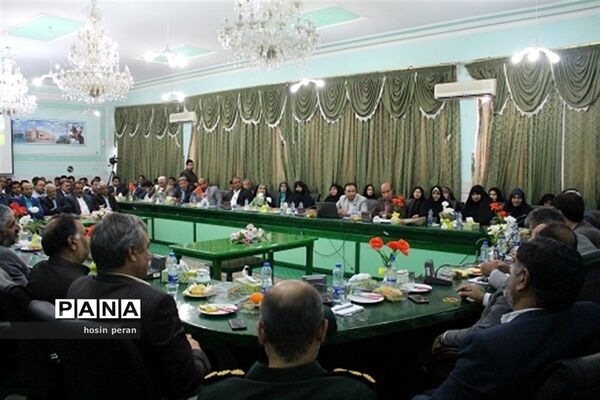 مراسم خداحافظی علیرضا نخعی از مسئولیت آموزش و پرورش سیستان و بلوچستان