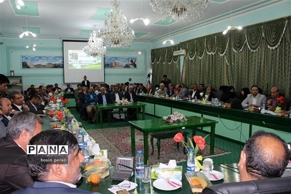 مراسم خداحافظی علیرضا نخعی از مسئولیت آموزش و پرورش سیستان و بلوچستان