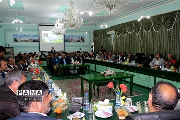مراسم خداحافظی علیرضا نخعی از مسئولیت آموزش و پرورش سیستان و بلوچستان