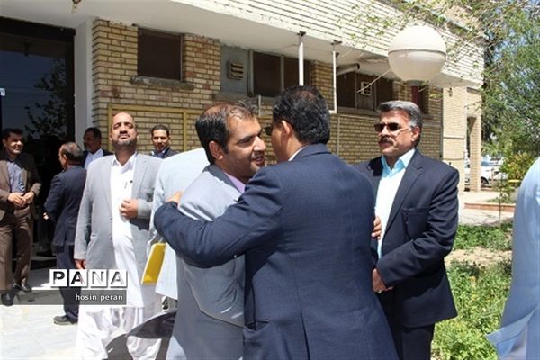 مراسم خداحافظی علیرضا نخعی از مسئولیت آموزش و پرورش سیستان و بلوچستان