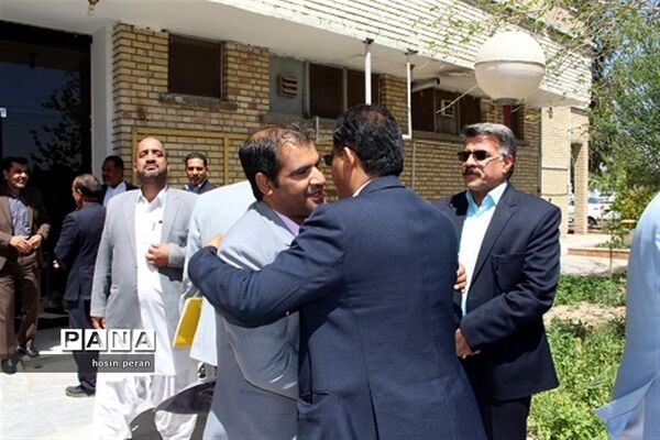 مراسم خداحافظی علیرضا نخعی از مسئولیت آموزش و پرورش سیستان و بلوچستان