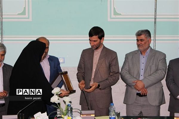 مراسم خداحافظی علیرضا نخعی از مسئولیت آموزش و پرورش سیستان و بلوچستان