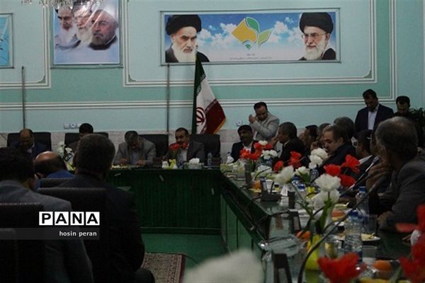 مراسم خداحافظی علیرضا نخعی از مسئولیت آموزش و پرورش سیستان و بلوچستان