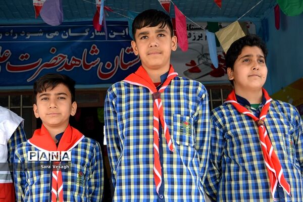 زنگ سیل مهربانی در مدرسه شاهد علی اصغر شهریار