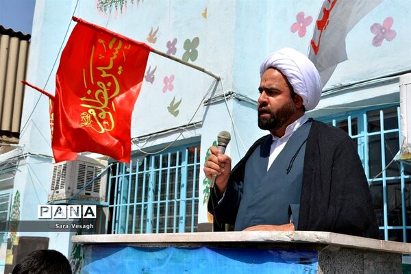 زنگ سیل مهربانی در مدرسه شاهد علی اصغر شهریار