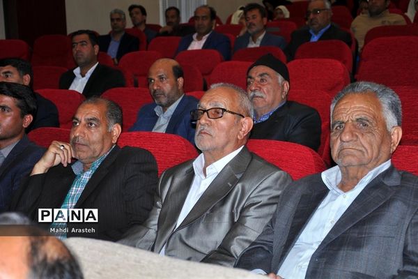 جشنواره خیرین مدرسه ساز شهرستان خوسف