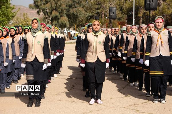 اردوی پایانی تشکیلات پیشتازان دختر ناحیه یک شیراز