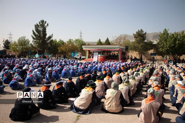 اردوی پایانی تشکیلات پیشتازان دختر ناحیه یک شیراز