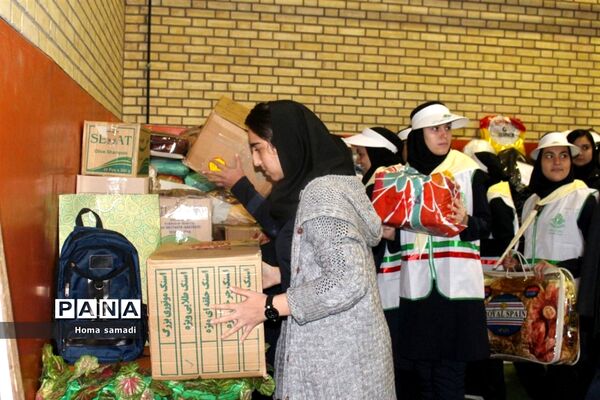 سیل مهربانی همکلاسی ها در تبریز