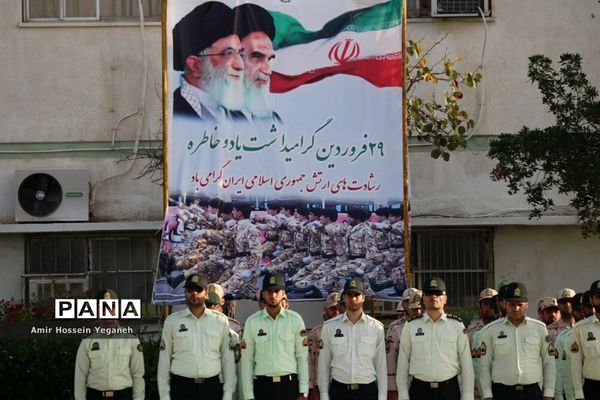 رژه روز ارتش در جزیره کیش