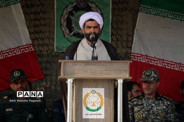 رژه روز ارتش در جزیره کیش