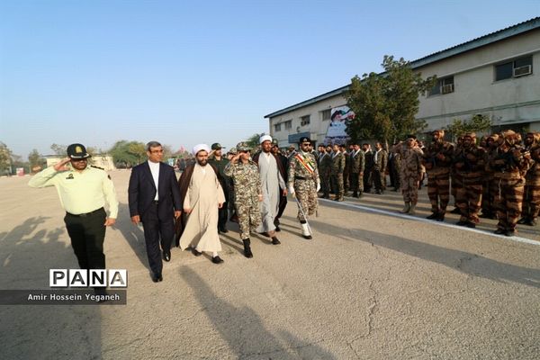 رژه روز ارتش در جزیره کیش