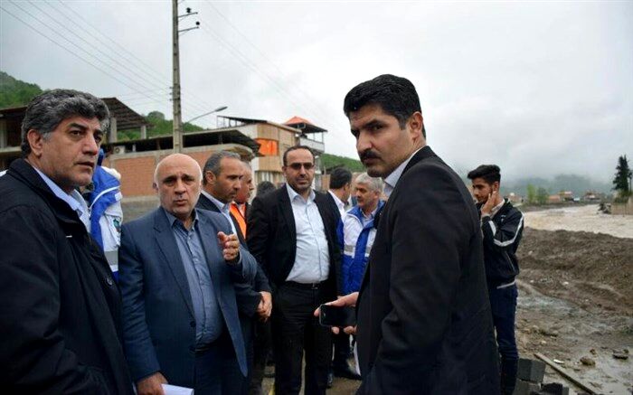 نماینده معاون اول رییس جمهوری از مناطق سیلزده مازندران بازدید کرد