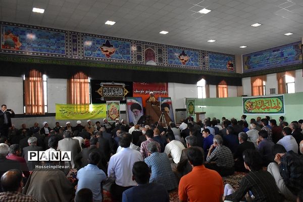 سخنرانی حجت الاسلام والمسلمین دانشمند در هیئت حسینی شهرستان خوسف