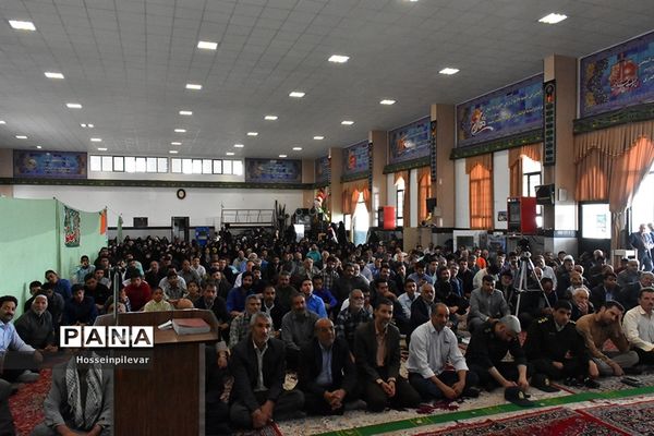 سخنرانی حجت الاسلام والمسلمین دانشمند در هیئت حسینی شهرستان خوسف