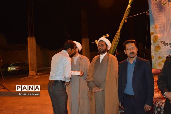 برپایی جشن میلاد در هیات صاحب الزمانی شهرستان خوسف