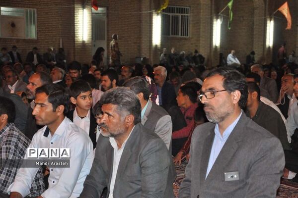 جشن میلاد امام زمان (عج) درهیئت صاحب الزمانی شهرستان خوسف