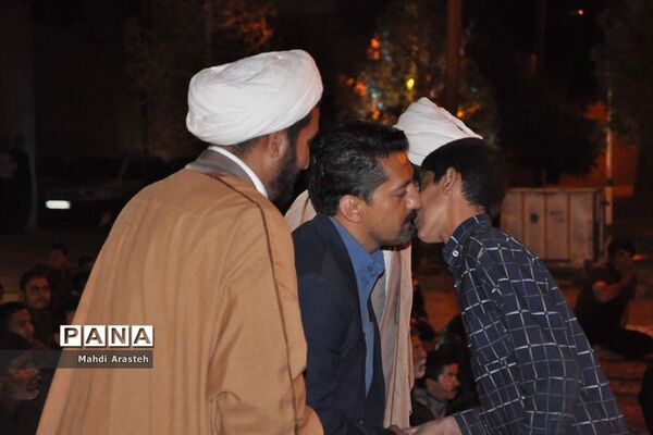 جشن میلاد امام زمان (عج) درهیئت صاحب الزمانی شهرستان خوسف