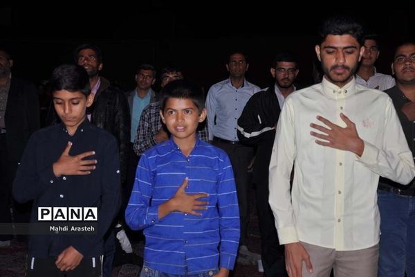 جشن میلاد امام زمان (عج) درهیئت صاحب الزمانی شهرستان خوسف