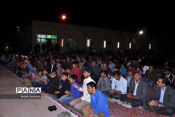 جشن میلاد امام زمان (عج) درهیئت صاحب الزمانی شهرستان خوسف