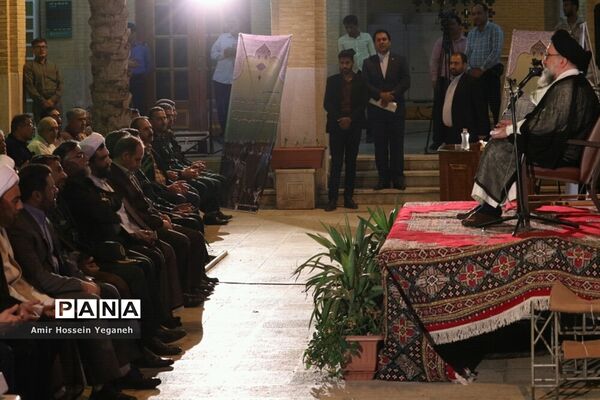 مراسم گرامیداشت سالروز تاسیس سپاه پاسداران انقلاب اسلامی با حضور آیت الله خاتمی در جزیره کیش
