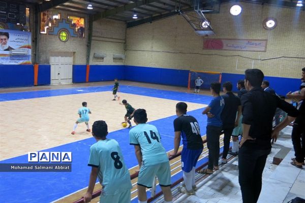 فینال مسابقات فوتسال دانش‌آموزان متوسطه اول خوزستان