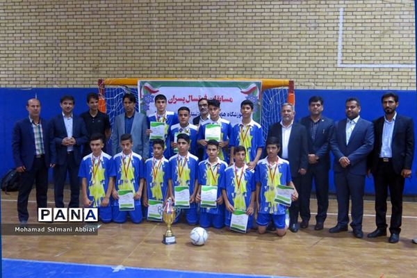 فینال مسابقات فوتسال دانش‌آموزان متوسطه اول خوزستان
