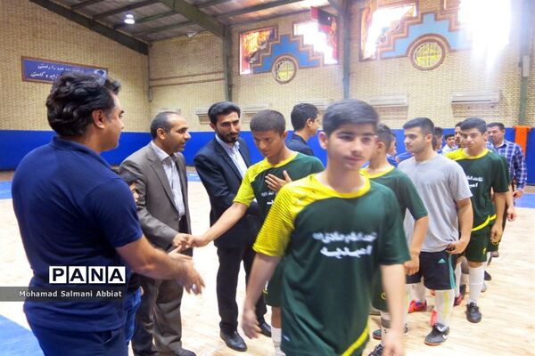 فینال مسابقات فوتسال دانش‌آموزان متوسطه اول خوزستان