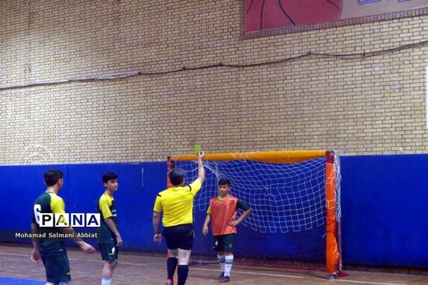 فینال مسابقات فوتسال دانش‌آموزان متوسطه اول خوزستان