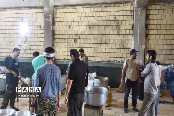 کمک‌رسانی کاروان خیرخواه مردم تهران در شهرستان کارون