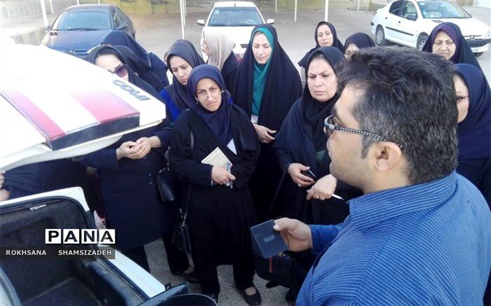 کارگاه توانمند سازی (سرویس خودرو) بانوان  درآموزش و پرورش شهرستان امیدیه برگزار گردید