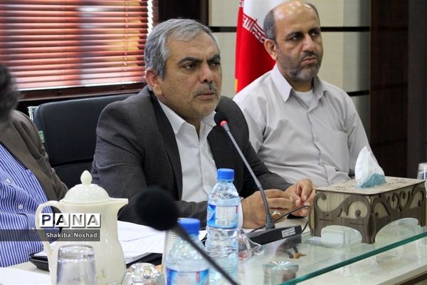 جلسه تعامل و هماهنگی سازمان بسیج فرهنگیان سپاه امام صادق (ع) استان بوشهر