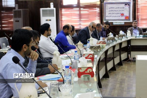 جلسه تعامل و هماهنگی سازمان بسیج فرهنگیان سپاه امام صادق (ع) استان بوشهر