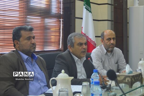 جلسه تعامل و هماهنگی سازمان بسیج فرهنگیان سپاه امام صادق (ع) استان بوشهر