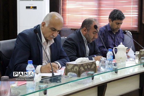 جلسه تعامل و هماهنگی سازمان بسیج فرهنگیان سپاه امام صادق (ع) استان بوشهر